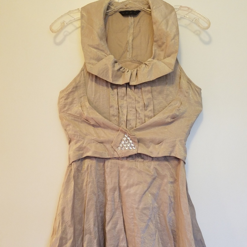 TCEC dress tan size medium
